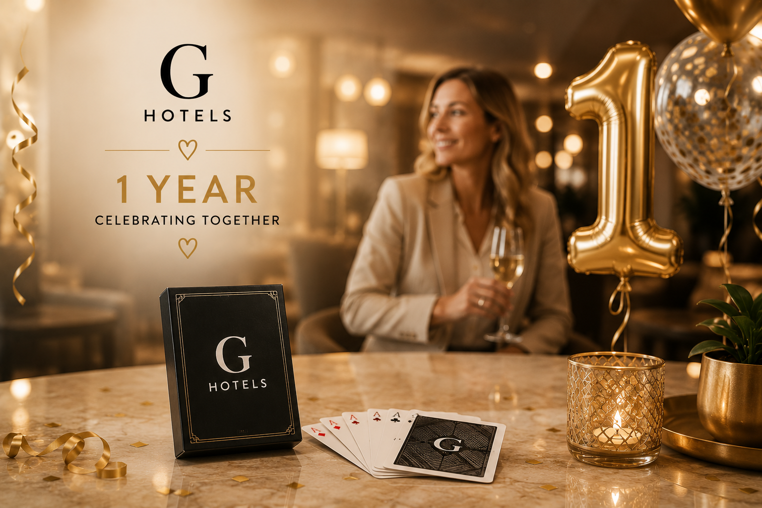 G HOTELS FAMILY täyttää 1 vuotta!